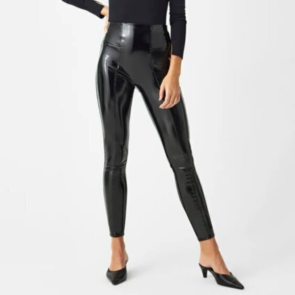 SPANX Patent Leather Leggings